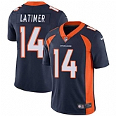 Nike Denver Broncos #14 Cody Latimer Navy Blue Alternate NFL Vapor Untouchable Limited Jersey,baseball caps,new era cap wholesale,wholesale hats